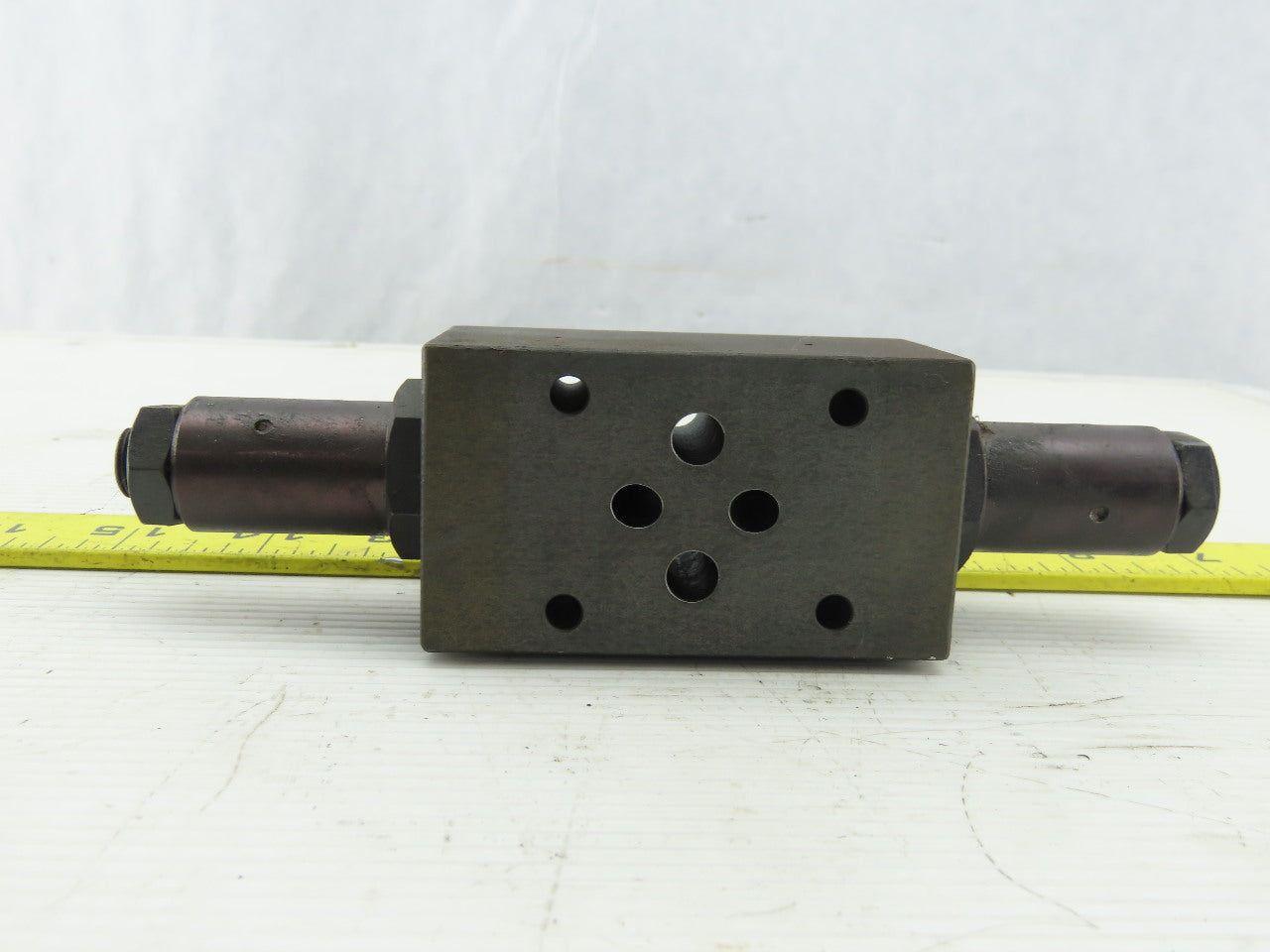 Daikin MT-02W-40 Hydraulic Throttle & Check Valve Flow Control