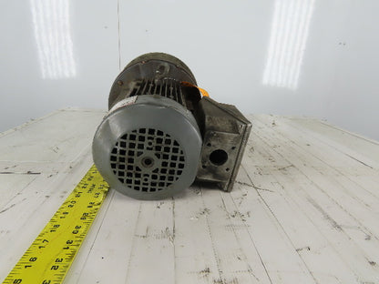 Sumitmo In Line Gear Box Speed Reducer 50:1 Ratio 34.8rpm 208-230/460V