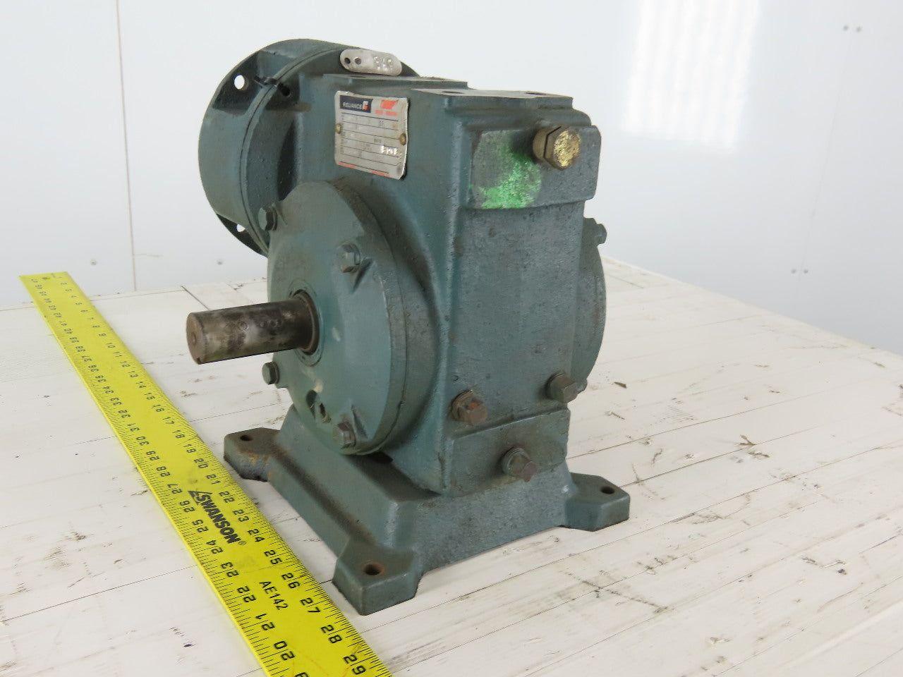 Reliance 10219602-XB Gearbox Speed Reducer 12.7:1 Ratio 56WM21B 2.5 HP