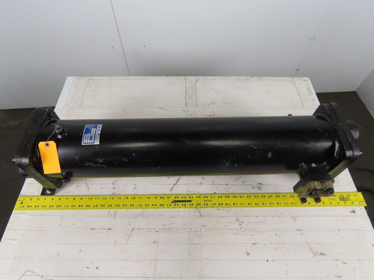 CEA FK Waermetauscher FKV-194.54.76 Shell & Tube Heat Exchanger 7"x34 16/21 Bar