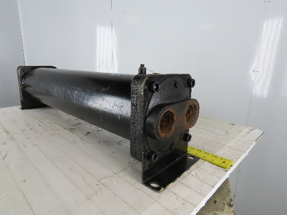 CEA FK Waermetauscher FKV-194.54.76 Shell & Tube Heat Exchanger 7"x34 16/21 Bar