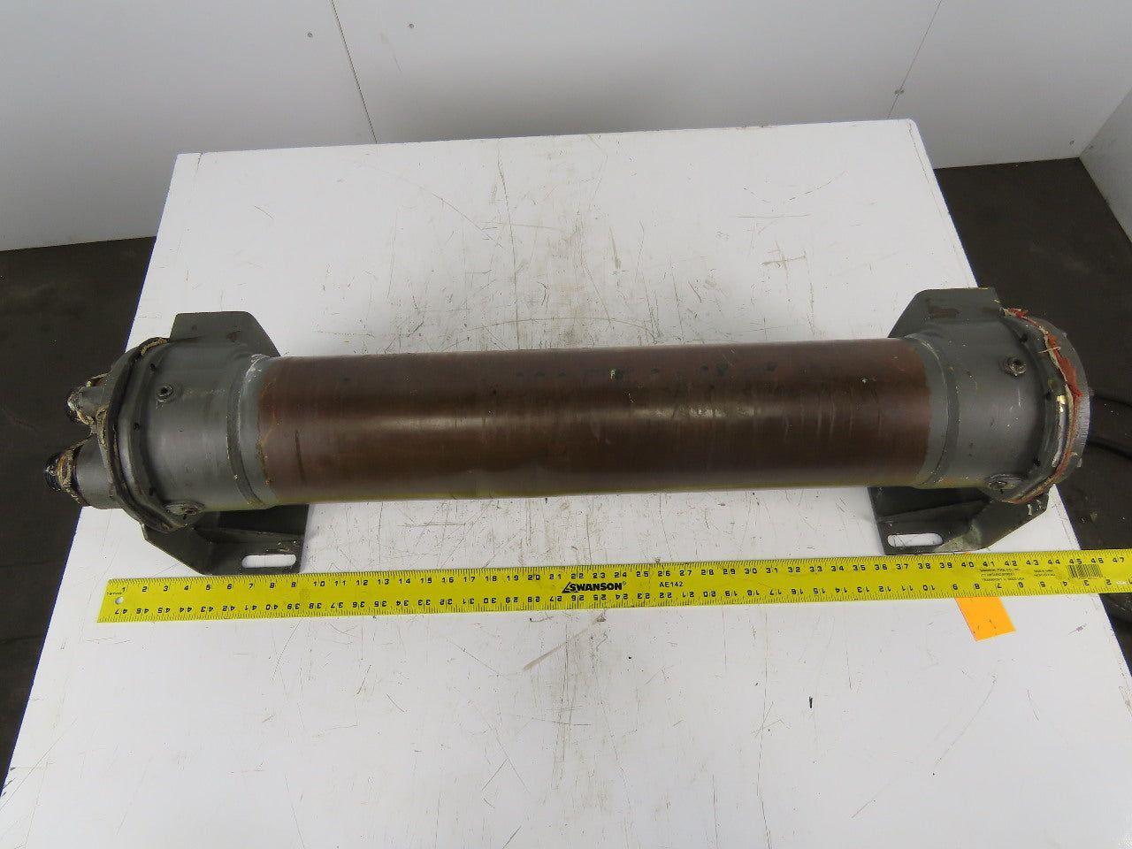 Copper Shell & Tube Heat Exchanger 6"x32" 2" Ports