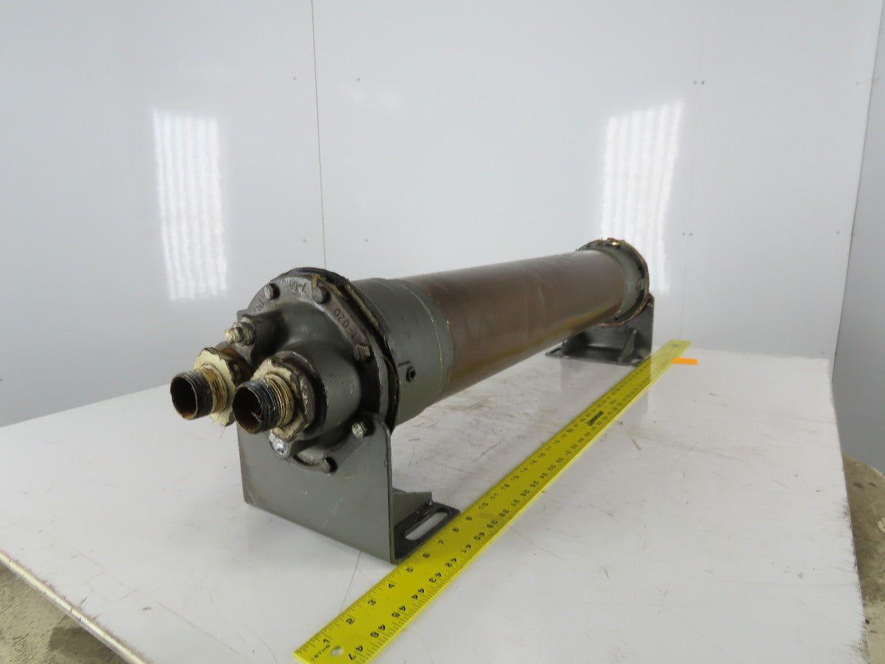 Copper Shell & Tube Heat Exchanger 6"x32" 2" Ports