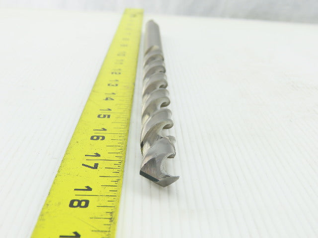 Brisbois Tool 9/16" Carbide 2 Flute Spiral Mill Drill Bit 9/16" Shank 12" OAL
