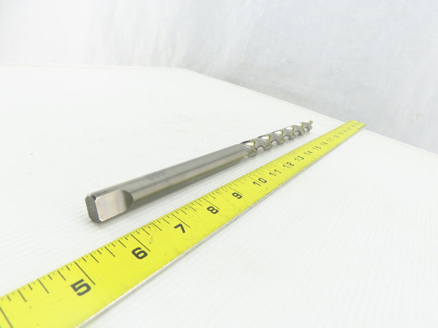 Brisbois Tool 9/16" Carbide 2 Flute Spiral Mill Drill Bit 9/16" Shank 12" OAL