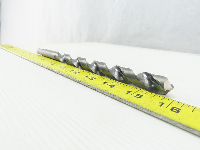 Brisbois Tool J-48480 37/64" Carbide 2 Flute Spiral 118° Drill Tang Shank