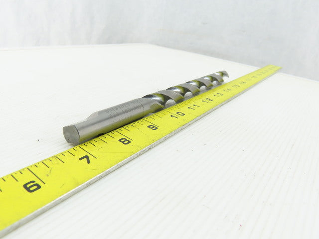 Brisbois Tool J-48480 37/64" Carbide 2 Flute Spiral 118° Drill Tang Shank