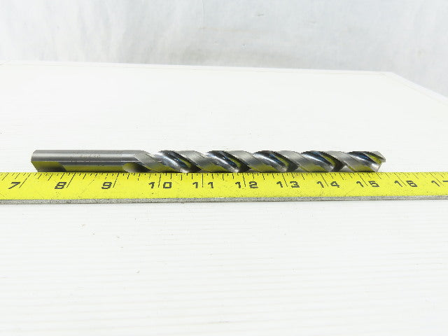Brisbois Tool J-48480 37/64" Carbide 2 Flute Spiral 118° Drill Tang Shank
