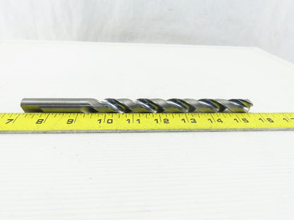 Brisbois Tool J-48480 37/64" Carbide 2 Flute Spiral 118° Drill Tang Shank