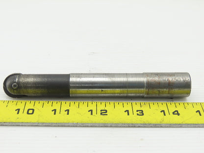 Harroun 750-550-750 V 3/4" Ball Nose Indexing Carbide Cutter 3/4" Shank 5.5" OAL