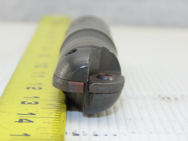 Lumco 1" Ball Nose Indexing Carbide Cutter 1" Shank 5" OAL