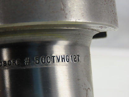 Microbore 50CTVHHG127 1-3/8" Keyed Bore 2-3/4" Projection CAT 50 Tool Holder