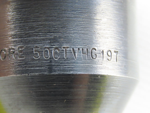 Microbore 50CTVHG197 3/4" Keyed Bore 4" Projection CAT 50 Tool Holder