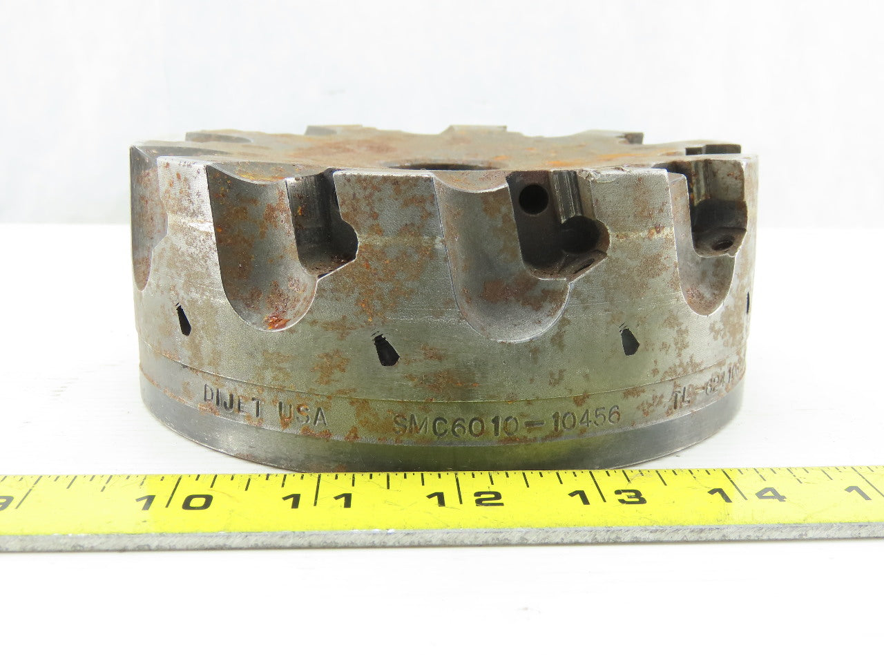 Dijet SMC6010-10456 6" OD 10 Flute Indexing Face Mill RH