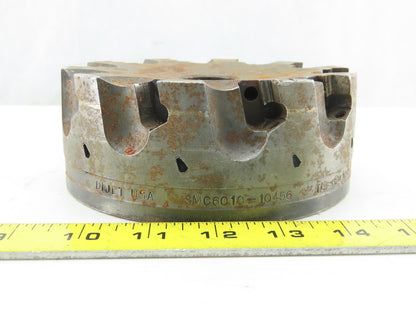 Dijet SMC6010-10456 6" OD 10 Flute Indexing Face Mill RH