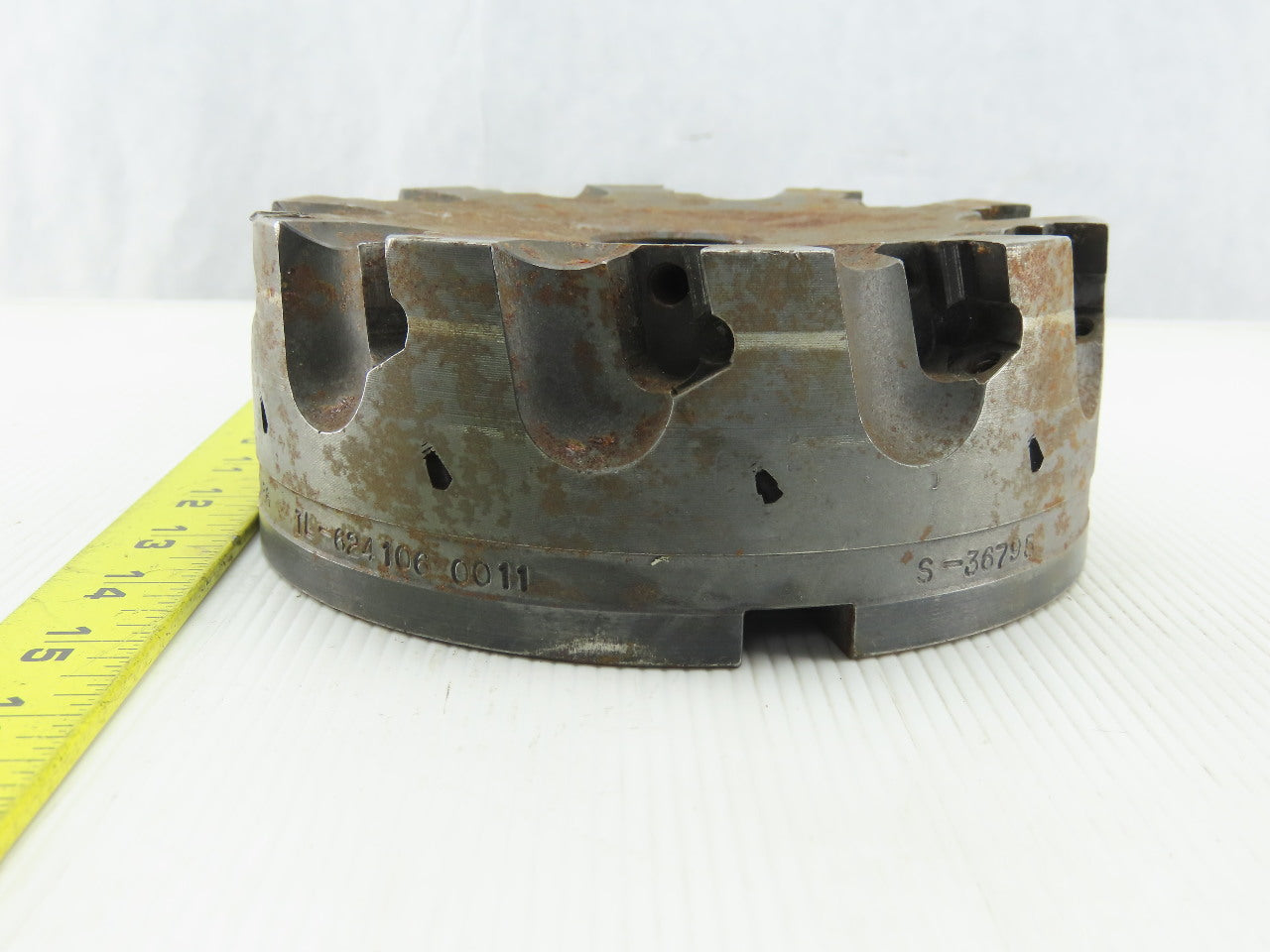 Dijet SMC6010-10456 6" OD 10 Flute Indexing Face Mill RH