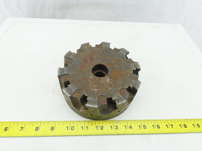 Dijet SMC6010-10456 6" OD 10 Flute Indexing Face Mill RH