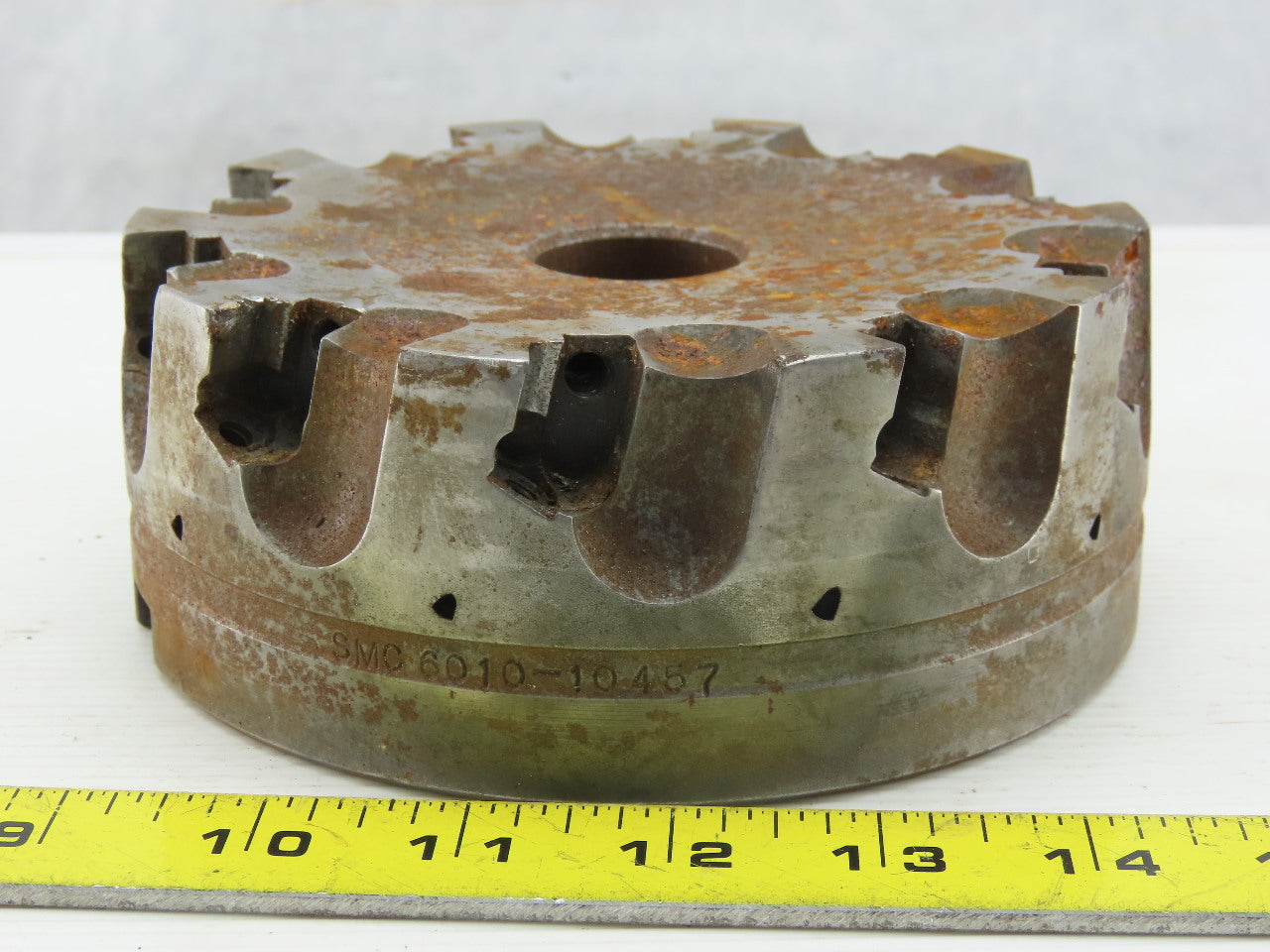 Dijet SMC6010-10457 S-36090 6" OD 10 Flute Indexing Face Mill LH