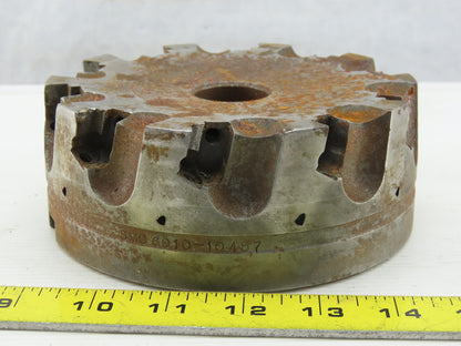 Dijet SMC6010-10457 S-36090 6" OD 10 Flute Indexing Face Mill LH