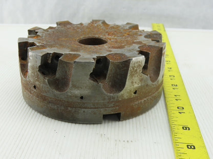Dijet SMC6010-10457 S-36090 6" OD 10 Flute Indexing Face Mill LH