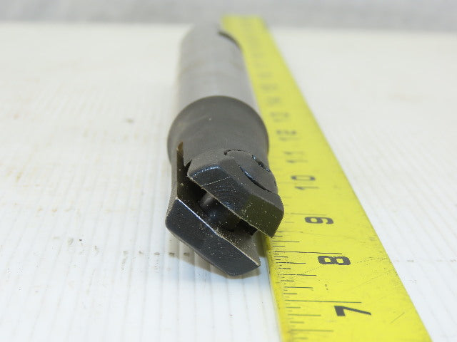 Harroun HIBF 100-800-100 FBV 1" Carbide Indexing Flat Bottom Cutter 1" Shank 8"L