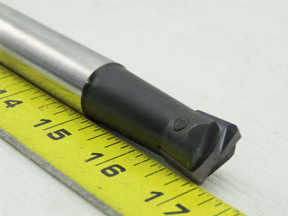 Harroun F750800750 3/4" Carbide Indexing Flat Bottom Cutter 3/4" Shank 8"L