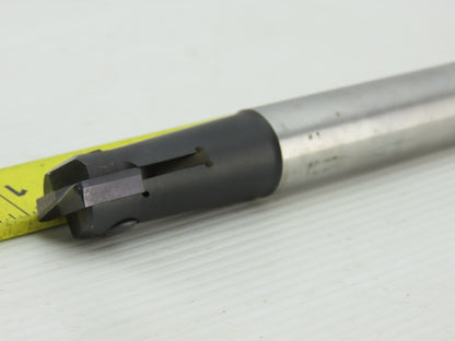 Harroun F750800750 3/4" Carbide Indexing Flat Bottom Cutter 3/4" Shank 8"L