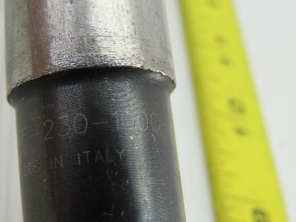 GWV-25-230-1000-RZ 1" Carbide Indexing Flat Bottom Cutter 1" Shank 9"L