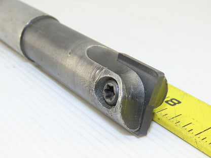 GWV-25-230-1000-RZ 1" Carbide Indexing Flat Bottom Cutter 1" Shank 9"L