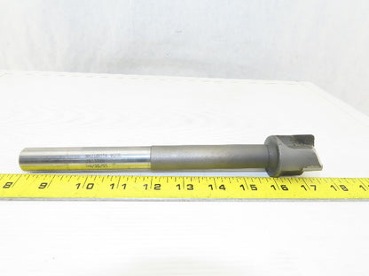 Brisbois 7/16" 3 Flute Carbide Piloted Face End Mill 20mm Shank 9-1/2" OAL