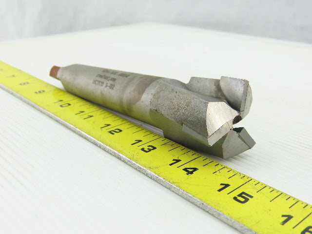 624.101.0014 MT3 Morse Taper #3 1-21/64" 3 Flute Piloted End Face Mill Tang