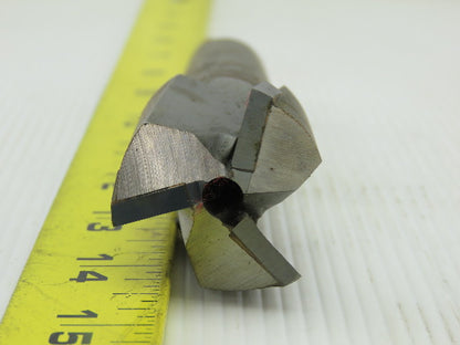 624.101.0014 MT3 Morse Taper #3 1-21/64" 3 Flute Piloted End Face Mill Tang