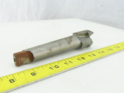 624.101.0014 MT3 Morse Taper #3 1-21/64" 3 Flute Piloted End Face Mill Tang
