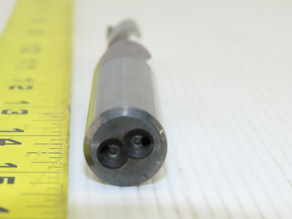 Komet JEL 7/16" Coolant Thru 2 Flute 135° Spiral Step Drill 5/8" Shaft