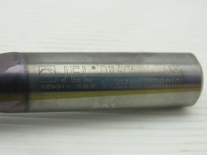 Komet JEL 7/16" Coolant Thru 2 Flute 135° Spiral Step Drill 5/8" Shaft