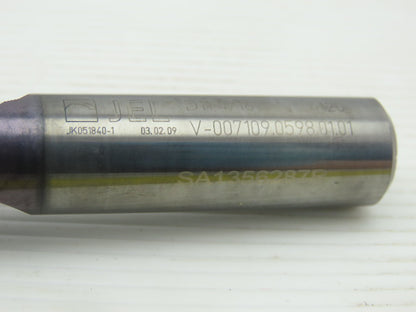 Komet JEL 7/16" Coolant Thru 2 Flute 135° Spiral Step Drill 5/8" Shaft