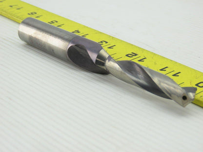Komet JEL 7/16" Coolant Thru 2 Flute 135° Spiral Step Drill 5/8" Shaft