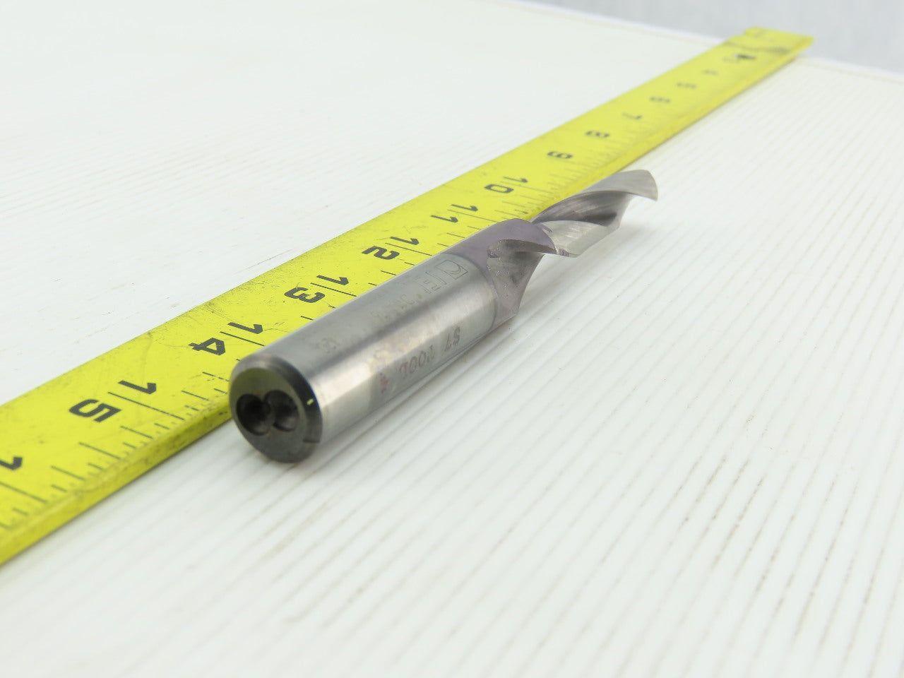 Komet JEL 7/16" Coolant Thru 2 Flute 135° Spiral Step Drill 5/8" Shaft