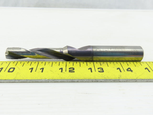 Komet JEL 7/16" Coolant Thru 2 Flute 135° Spiral Step Drill 5/8" Shaft