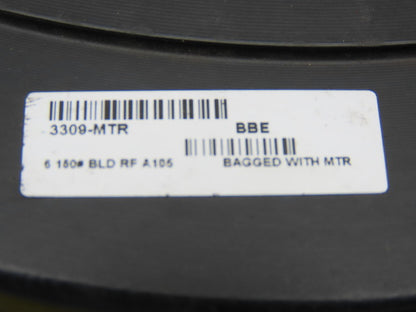 8 Bolt Low-Pressure Steel Unthreaded Pipe Flange Cap Pipe Size 6"