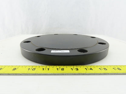 8 Bolt Low-Pressure Steel Unthreaded Pipe Flange Cap Pipe Size 6"