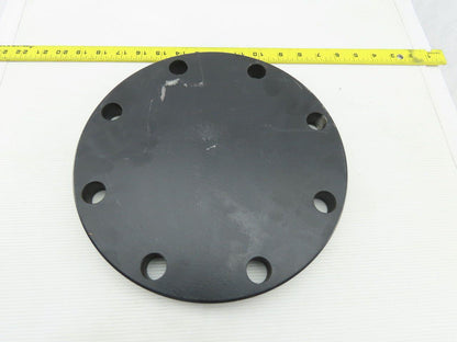 8 Bolt Low-Pressure Steel Unthreaded Pipe Flange Cap Pipe Size 6"