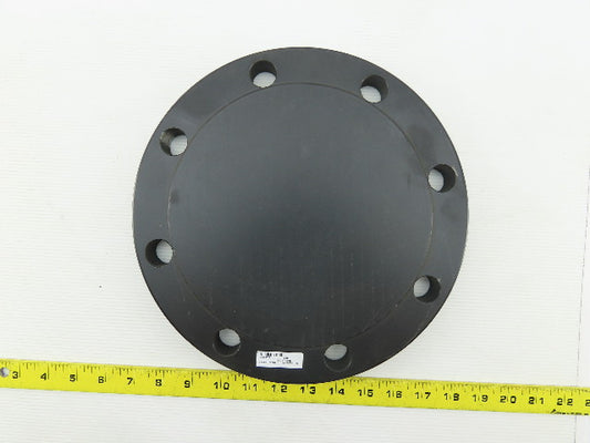 8 Bolt Low-Pressure Steel Unthreaded Pipe Flange Cap Pipe Size 6"