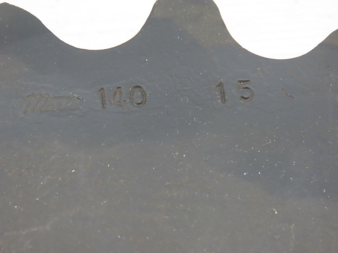 Martin 140B15 Single Roller Chain Sprocket 15 Teeth 60mm Keyed Bore