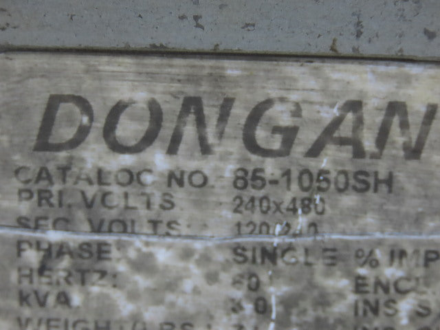 Dongan 86-1050SH 3KVA General Purpose Transformer 240x480HV 120-240LV