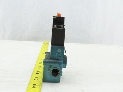 MAC 55B-12-PI-611AA Pneumatic Solenoid Valve W/PID-116AAAA 120V Coil 3/8" NPT
