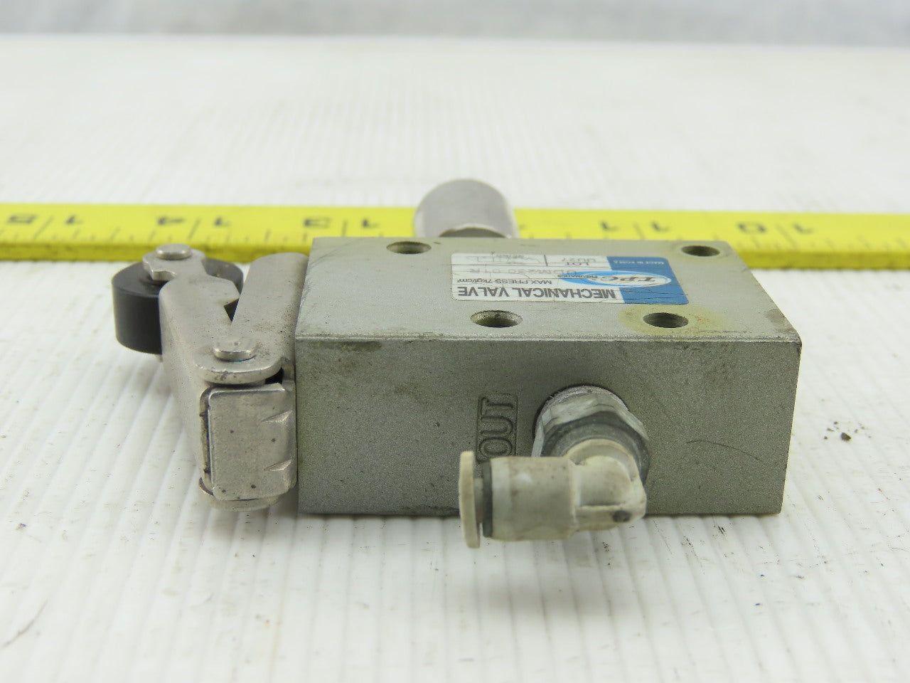 TPC UDM230-01R Mechanical Pneumatic Valve 1/8" NPT
