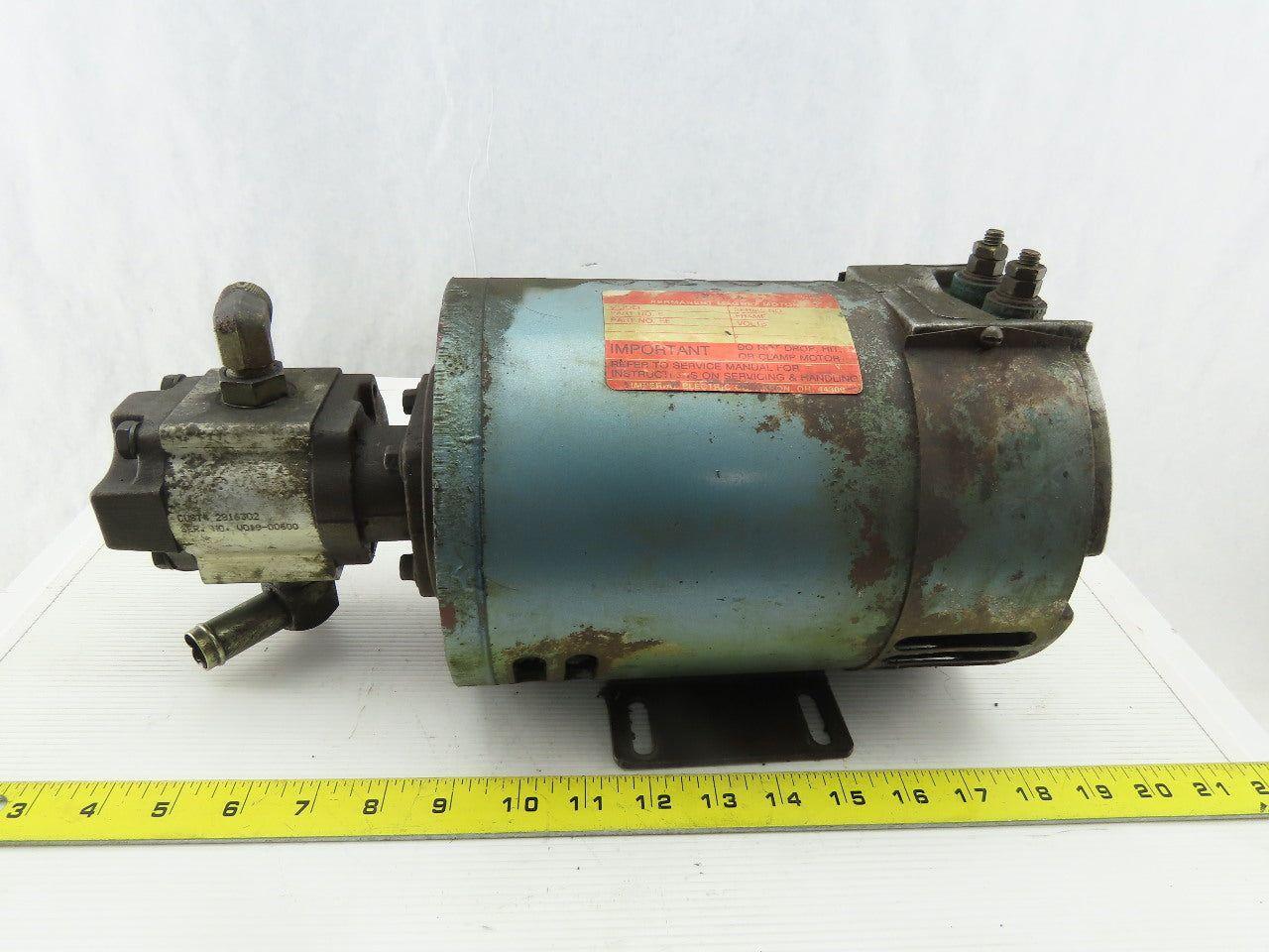Clark 2809540 36/48VDC W/351 303 000 Hydraulic Pump From a ECG30 Type E
