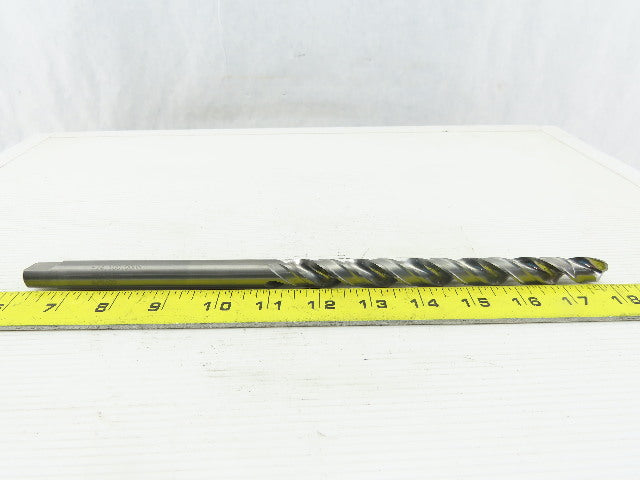 Brisbois 28529 15mm Carbide 2 Flute 118° Drill Tang Shank 12" OAL