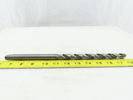 Brisbois 28529 15mm Carbide 2 Flute 118° Drill Tang Shank 12" OAL